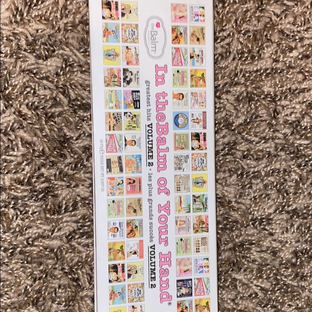 the balm eye shadow and fave palette